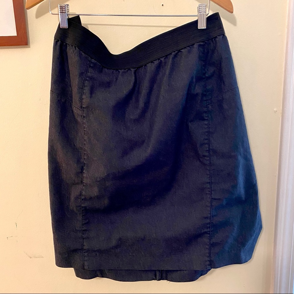 Lane Bryant Chambray Pencil Skirt